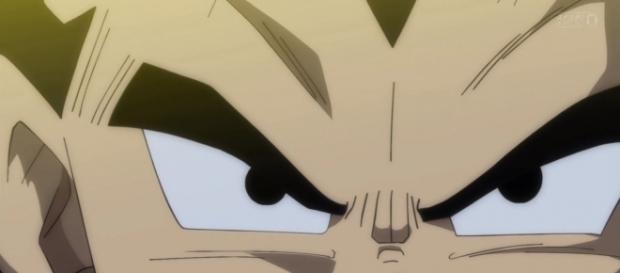 Vegeta a la hora de tomar la difícil situación Vegeta a la hora de tomar la difícil situación