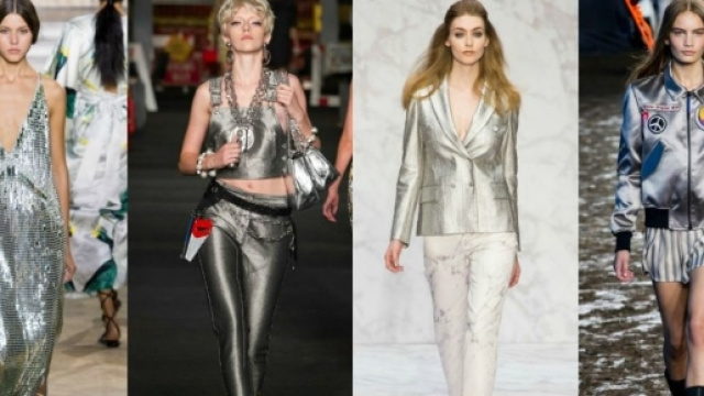 Capi e accessori moda metalizzati