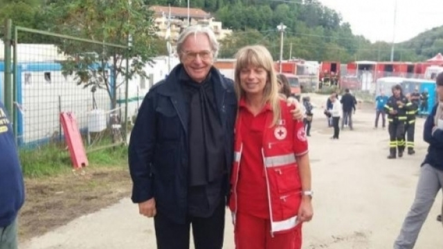 Diego della valle ad Arquata del Tronto