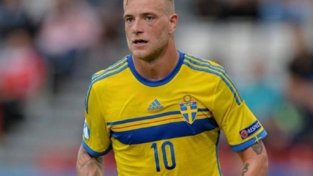 John Guidetti, attaccante del Celta Vigo e della nazionale svedese