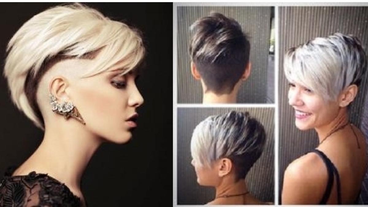 Tagli Di Capelli Corti Inverno 2016 Sidecut Con Tocchi Di Grey