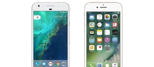 Google Pixel e Apple iPhone 7 a confronto