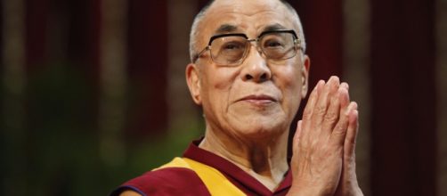 Il Dalai Lama Tenzin Gyatso, in questi giorni a Milano, dove ha ricevuto la cittadinanza onoraria
