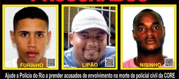 Delegacia de Homicídios pede ajuda para prender suspeitos de matar Policial da Core Delegacia de Homicídios pede ajuda para prender suspeitos de matar Policial da Core