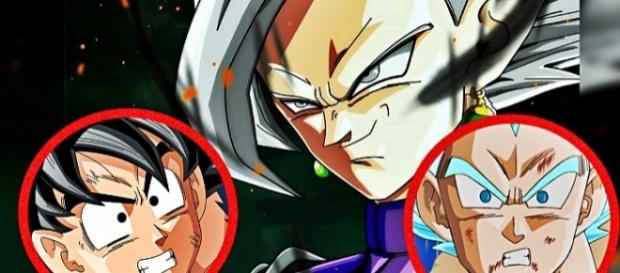 "FanArt" de la fusión de Goku Black realizado por Javier. "FanArt" de la fusión de Goku Black realizado por Javier.