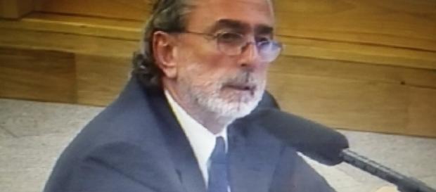 Correa declarando en el juicio Correa declarando en el juicio