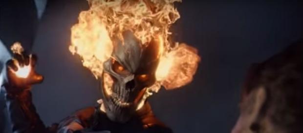Ghost Rider (Gabriel Luna) in "Agents of SHIELD"/Photo via screencap, "Agents of SHIELD" Ghost Rider (Gabriel Luna) in "Agents of SHIELD"/Photo via screencap, "Agents of SHIELD"