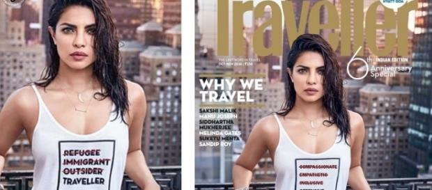 Priyanka Chopra's Magazine Cover In T-Shirt, Landed her in ... - threemad.com Priyanka Chopra's Magazine Cover In T-Shirt, Landed her in ... - threemad.com