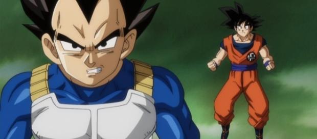 Vegeta ante una decisión difícil de tomar Vegeta ante una decisión difícil de tomar