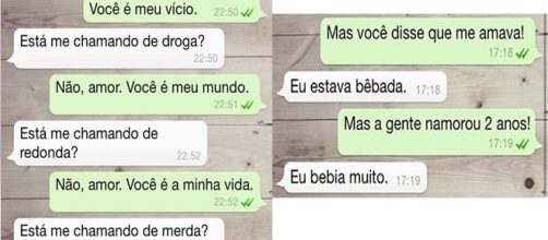 Confira alguns cômicos diálogos no whatsapp