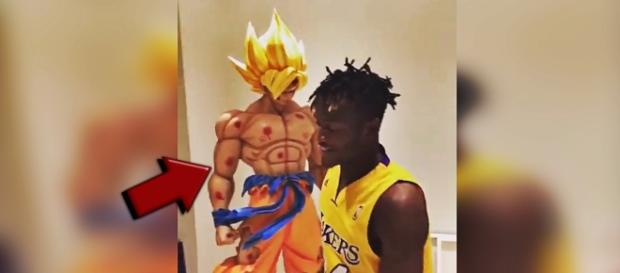El joven jugador Belga no dudó en mostrar su enorme fanatismo por Dragon Ball. El joven jugador Belga no dudó en mostrar su enorme fanatismo por Dragon Ball.