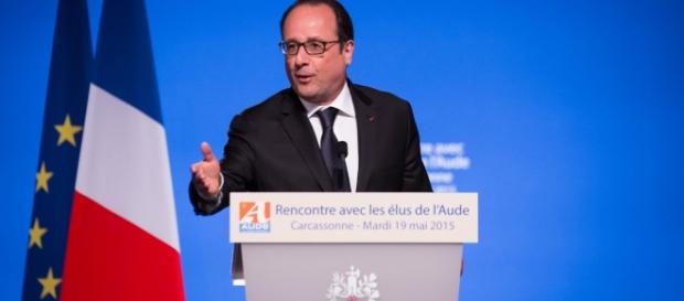 Francois Hollande à Caarcassone - opinion - CC BY Francois Hollande à Caarcassone - opinion - CC BY