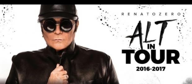 La locandina dell'Alt Tour di Renato Zero. La locandina dell'Alt Tour di Renato Zero.