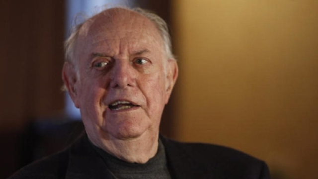 Dario Fo in una delle sue ultime istantanee.