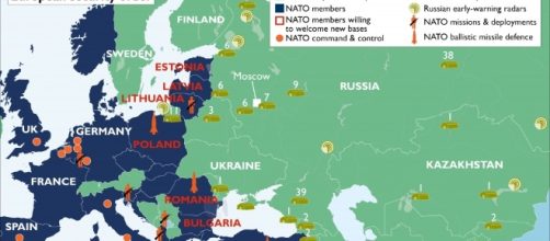 La Nato intende schierare 4.000 militari italiani nei paesi baltici, nei pressi dei confini tra Europa e Russia