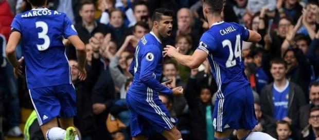 El brasileño Diego Costa sumó hoy su tanto numero 7 en 8 jornadas de EPL. El brasileño Diego Costa sumó hoy su tanto numero 7 en 8 jornadas de EPL.