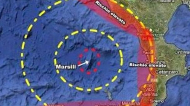 Il Vulcano Marsili &egrave; attivo e potrebbe devastare le coste della Campagna, Sicilia e Calabria