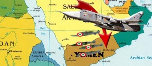 Bombe italiane lanciate in Yemen
