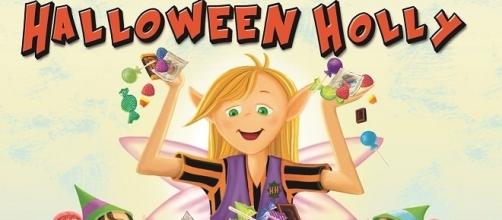 "Halloween Holly" is a Halloween-themed book with Christmas undertones. / Photo via Cara Via, used with permission.