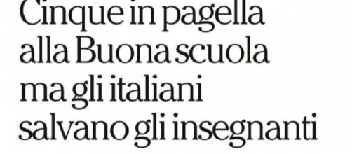 Ultime notizie scuola, domenica 16 ottobre 2016: il sondaggio di 'Repubblica'