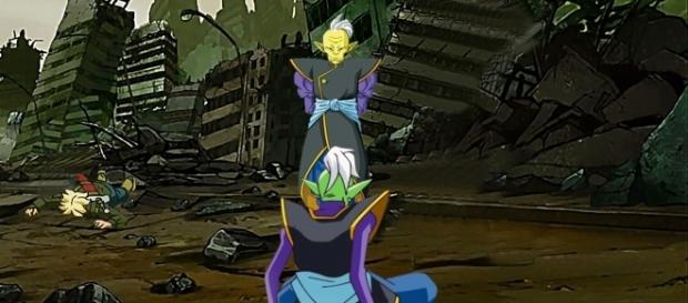 Gowasu llega al futuro de Trunks Gowasu llega al futuro de Trunks