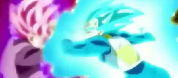 la tercera pelea entre Vegeta y Black la tercera pelea entre Vegeta y Black
