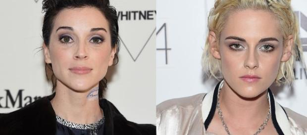 Singer St. Vincent and Kristen Stewart/ Cosmopolitan - com.au Singer St. Vincent and Kristen Stewart/ Cosmopolitan - com.au