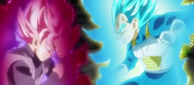 Vegeta versus Black Goku Dragón Ball Super Vegeta versus Black Goku Dragón Ball Super