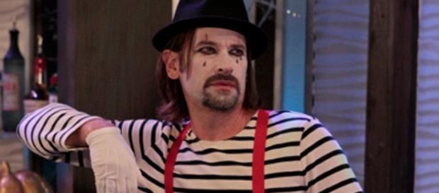 Franco is a creepy mime via ABC GH press release Franco is a creepy mime via ABC GH press release