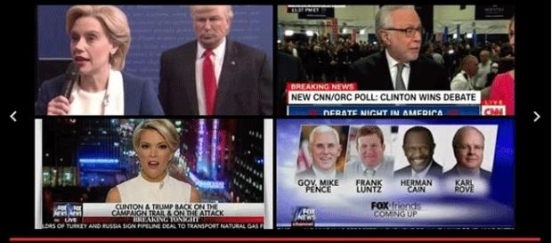 Le troisième et dernier débat entre Trump et Clinton, mercredi, sera retransmis par Fox News qui lâche discrètement Trump... Le troisième et dernier débat entre Trump et Clinton, mercredi, sera retransmis par Fox News qui lâche discrètement Trump...