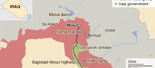 Les assaillants laisseront l'ouest de Mossoul relativement intact Les assaillants laisseront l'ouest de Mossoul relativement intact