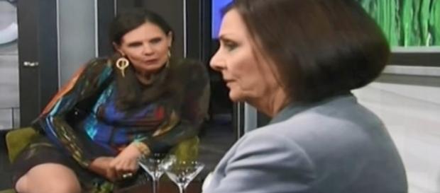 Lucy wants Tracy to buy GH via YouTube ABC Lucy wants Tracy to buy GH via YouTube ABC