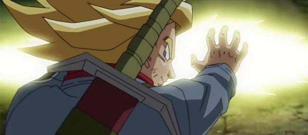 Trunks disparando a Black y Zamas en el capitulo 62 Trunks disparando a Black y Zamas en el capitulo 62