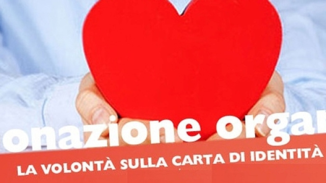 La volont&agrave; di donare organi finalmente nella carta d'identit&agrave;