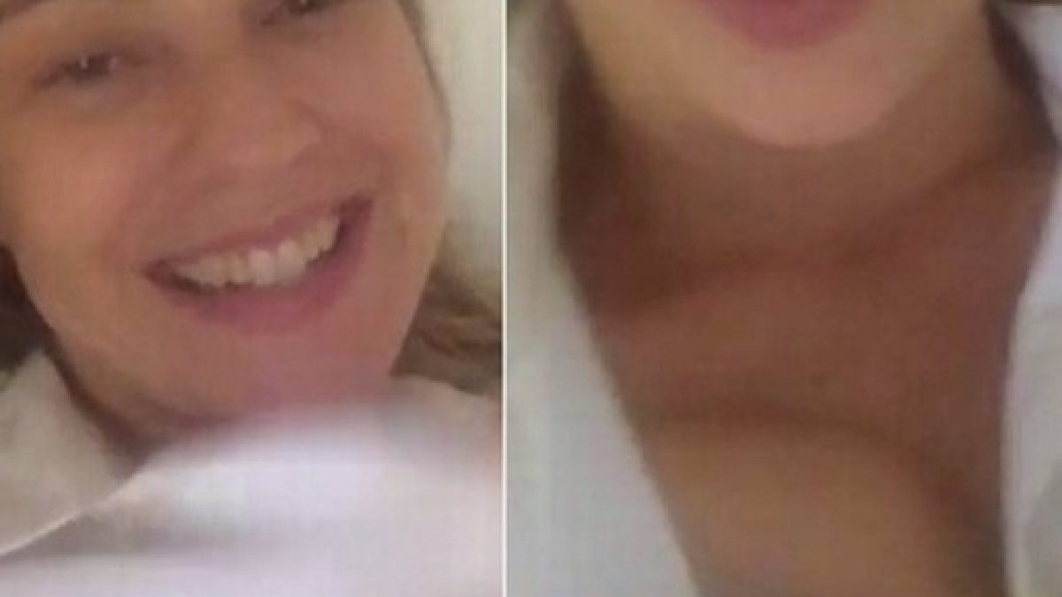 Luana Piovani faz vídeo mostrando os seios com silicone para seguidores;  veja