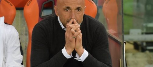 L'allenatore della Roma Luciano Spalletti.