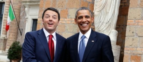 Matteo Renzi, premier italiano, e Barack Obama, presidente USA