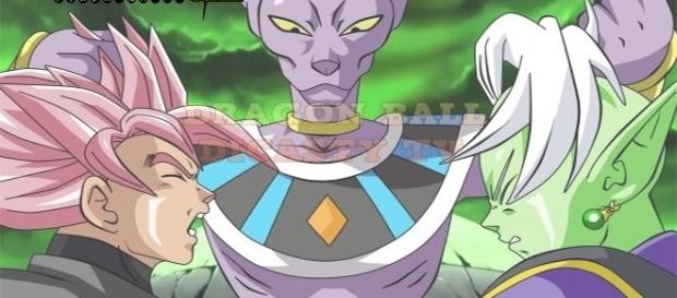 Bills, zamasu y black. El dios de la destruccion viaja al futuro. Bills, zamasu y black. El dios de la destruccion viaja al futuro.