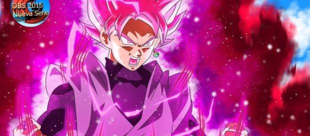 Black Goku aumentando su poder gracias al Zenkai Black Goku aumentando su poder gracias al Zenkai