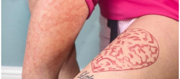 Mãe fez tatuagem para ficar igual à filha Mãe fez tatuagem para ficar igual à filha