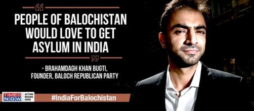 Brahamdagh bugti speaks to @timesnow, says "people of baloch want ... - scoopnest.com