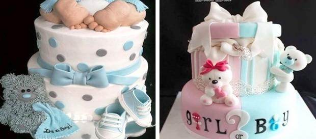 14 Bolos incríveis feitos para chá de revelação ou chá de bebe 14 Bolos incríveis feitos para chá de revelação ou chá de bebe