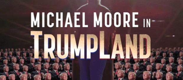 À J-19 de l'élection américaine, Michael Moore sort son film « Michael Moore in Trumpland » À J-19 de l'élection américaine, Michael Moore sort son film « Michael Moore in Trumpland »
