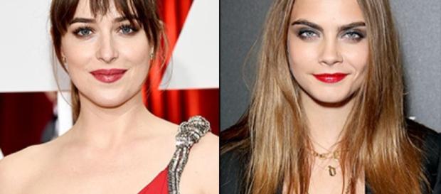 Dakota Johnson e Cara Delevingne Dakota Johnson e Cara Delevingne