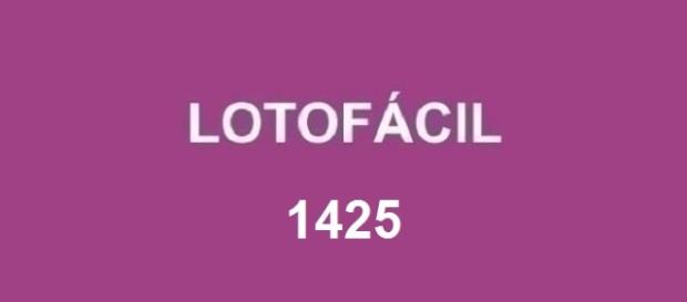 Divulgado o resultado 1425 da Lotofácil Divulgado o resultado 1425 da Lotofácil