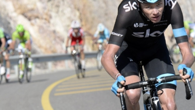 Chris Froome in azione in salita - cyclingweekly.co.uk