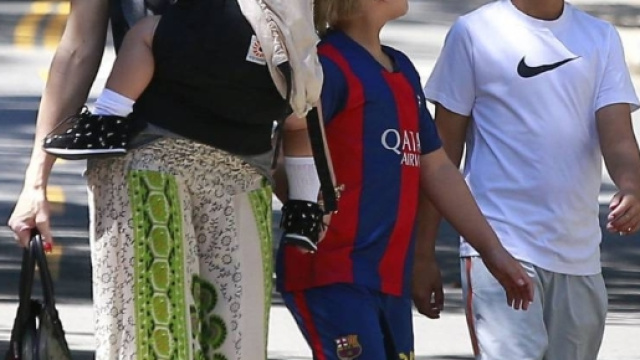 Gwen Stefani avec ses trois fils