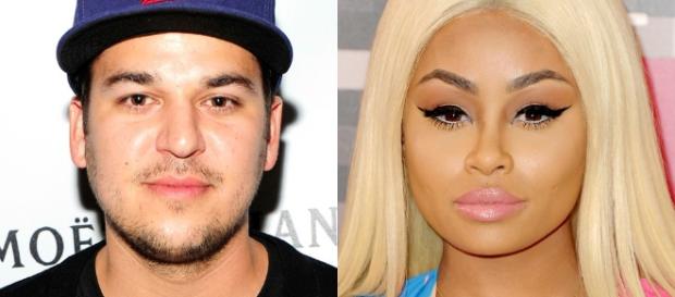Rob kardashian and Blac Chyna - eonline.com Rob kardashian and Blac Chyna - eonline.com