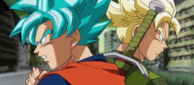 Trunks y Gokú contra Black y Zamasu Trunks y Gokú contra Black y Zamasu
