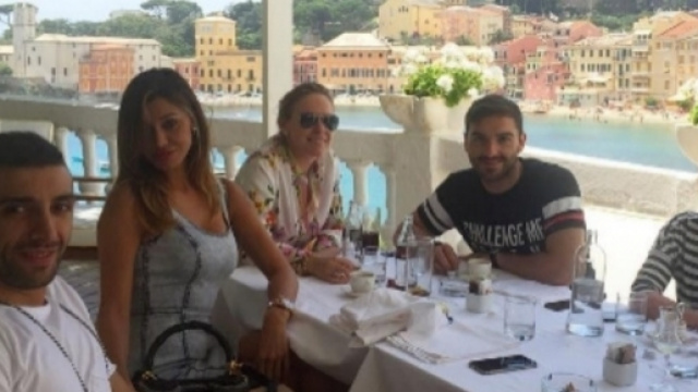 Belen Rodriguez e Andrea Iannone